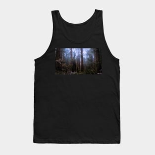 Snow in the Redwood Forest Tank Top